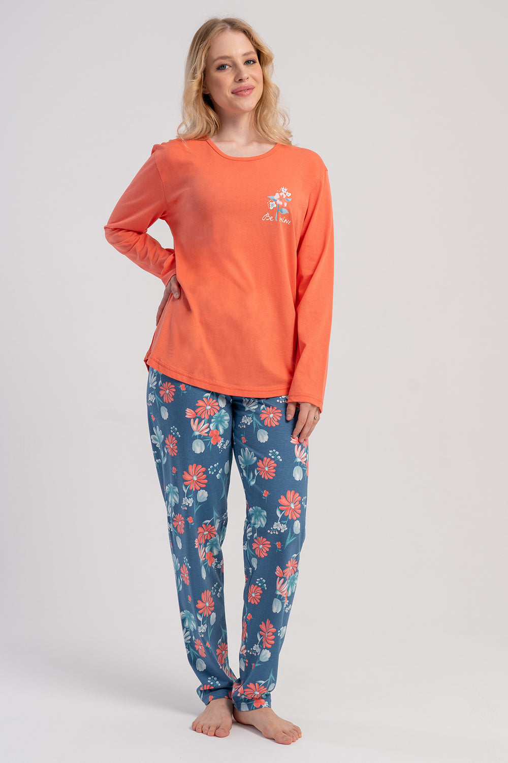 KADIN XXL PIJAMA TAKIM SUPREM 503063 - Vienetta1.GrupSOMON