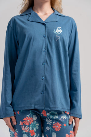 KADIN XXL PIJAMA TAKIM SUPREM 503064 - VienettaMAVI2XL