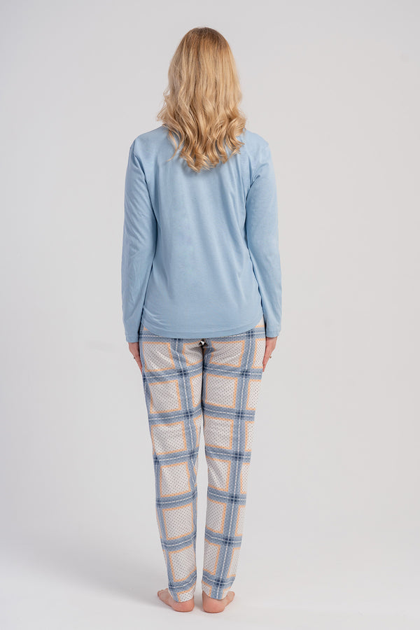 Woman Supreme Yepa Long Sleeve Pyjama Set - Vienetta1.Grup13 - 1021TCX