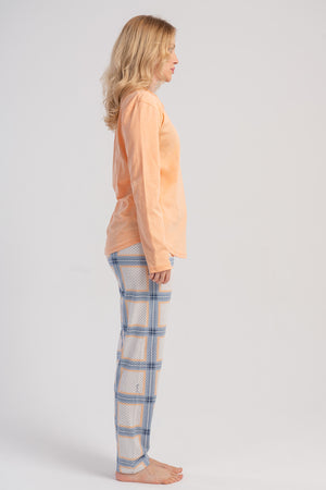 Woman Supreme Yepa Long Sleeve Pyjama Set - Vienetta1.Grup13 - 1021TCX