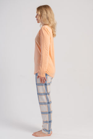 Woman Supreme Yepa Long Sleeve Pyjama Set - Vienetta1.Grup13 - 1021TCX