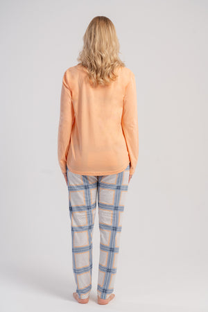 KADIN PIJAMA TAKIM SUPREM 503070 - Vienetta1.GrupMAVI