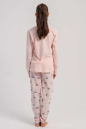 Kids' Girls Supreme Sufi O Neck Pyjama Set