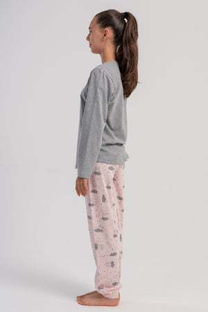 Kids' Girls Supreme Sufi O Neck Pyjama Set