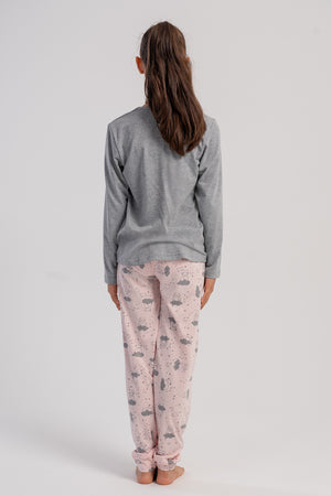 Kids' Girls Supreme Sufi O Neck Pyjama Set