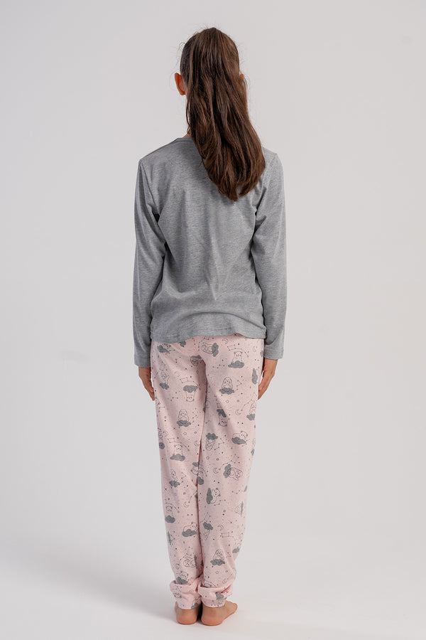 Kids' Girls Supreme Sufi O Neck Pyjama Set