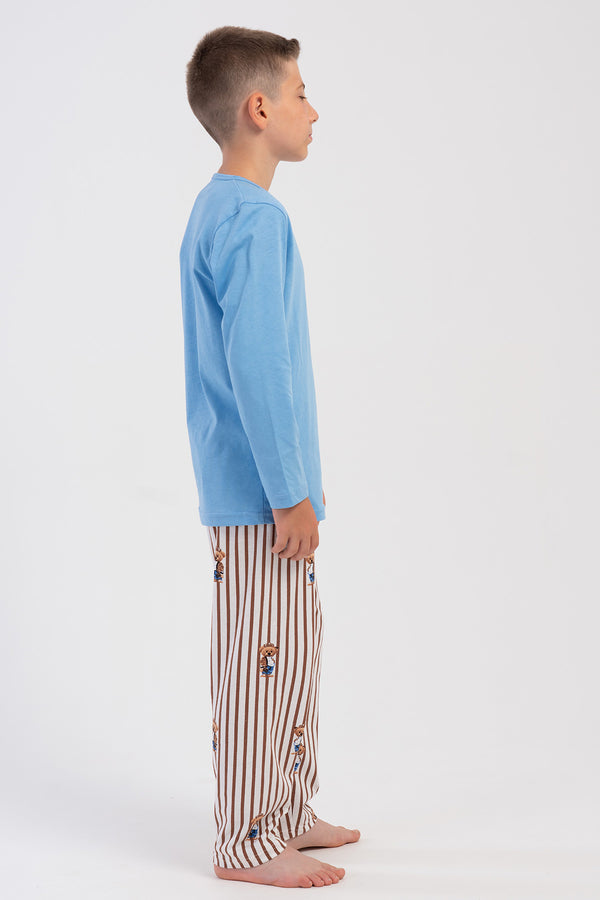 Kids' Boy Supreme Fina O Neck Pyjama Set