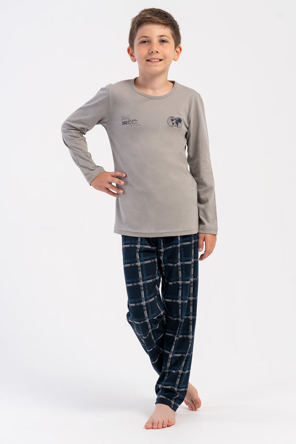 ERKEK COCUK PIJAMA TAKIM SUPREM 503098 - Vienetta1.GrupGRI
