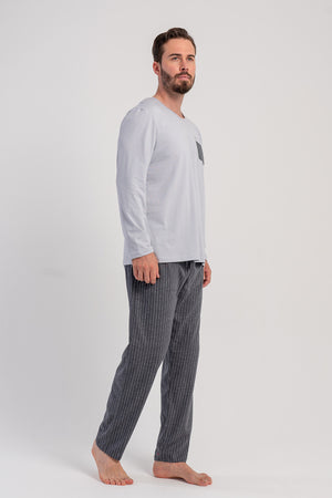 Man Supreme Big Size Tira Pyjama Set