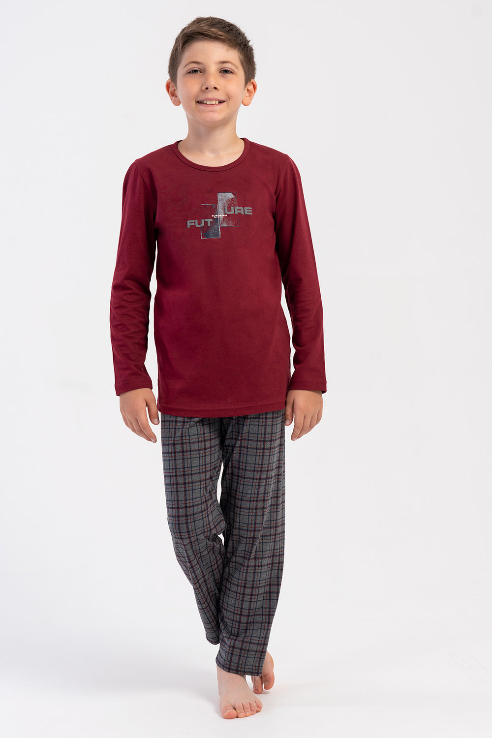 ERKEK COCUK PIJAMA TAKIM SUPREM 503106 - Vienetta1.GrupBORDO