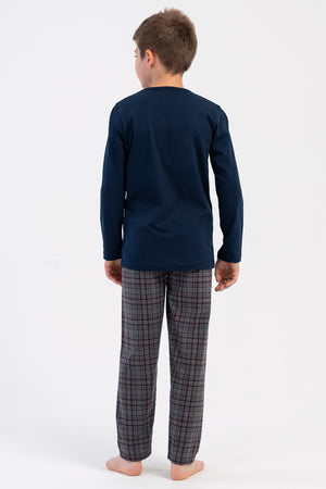 ERKEK COCUK PIJAMA TAKIM SUPREM 503106 - Vienetta1.GrupBORDO