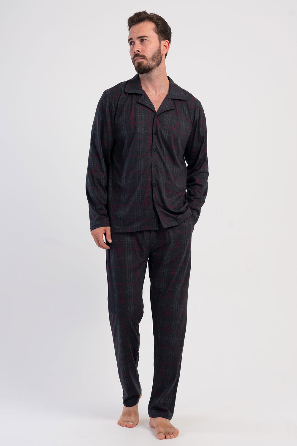 ERKEK PIJAMA TAKIM SUPREM 503112 - Vienetta1.GrupFUME