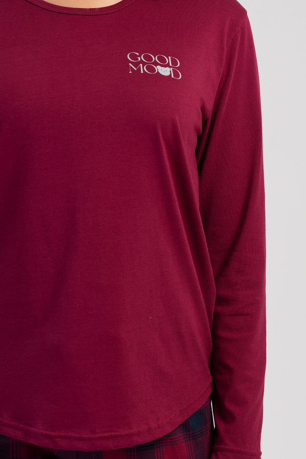 Woman Supreme Beva Long Sleeve Pyjama Set - Vienetta1.Grup3927LACIVERT