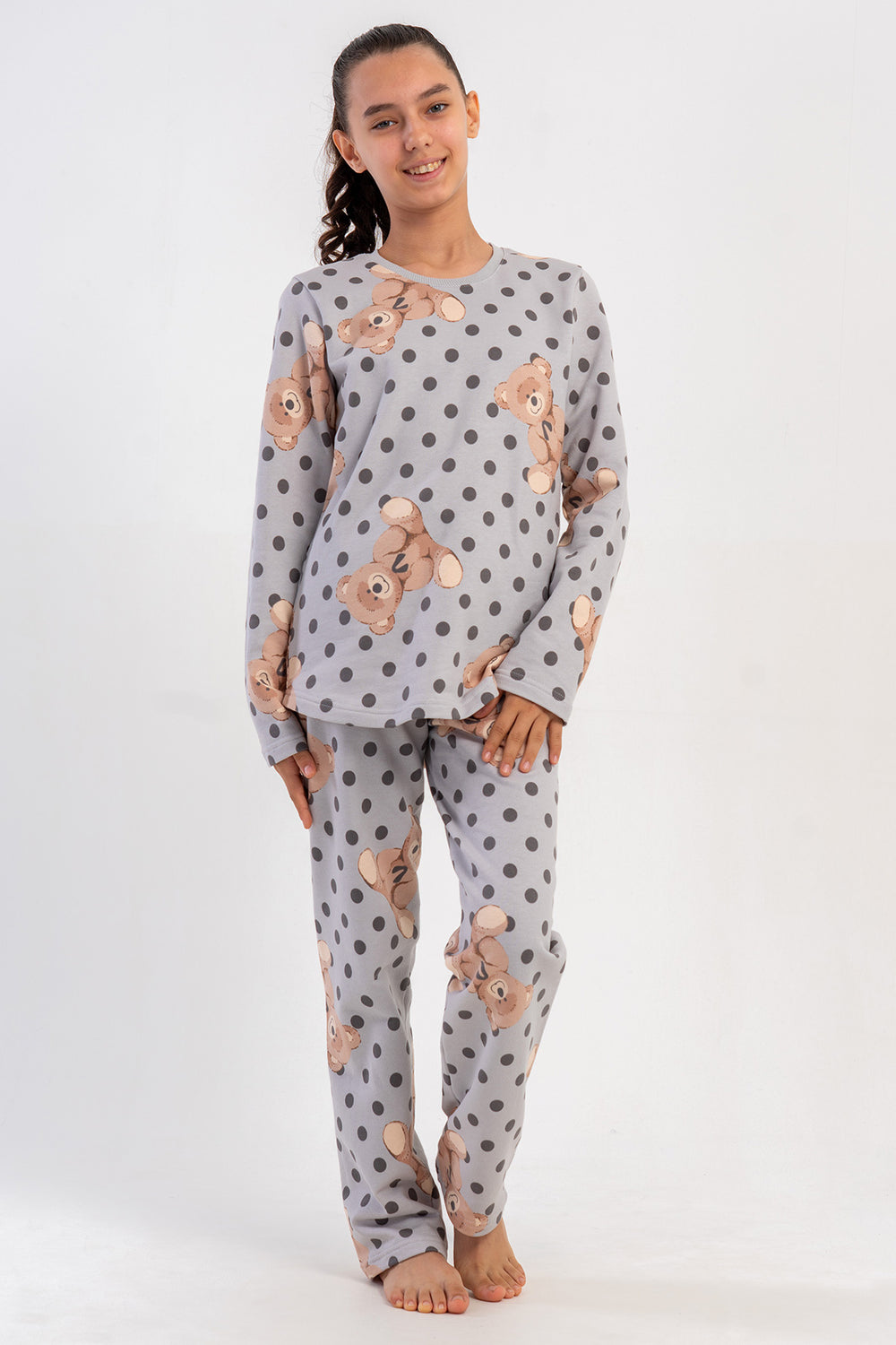 KIZ COCUK PIJAMA TAKIM 2IPLIK 503146 - Vienetta1.GrupGRI