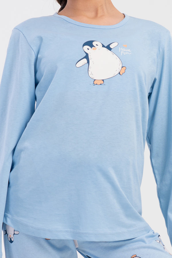 Kids' Girls Supreme Kavi O Neck Pyjama Set - Vienetta1.GrupZEMIN