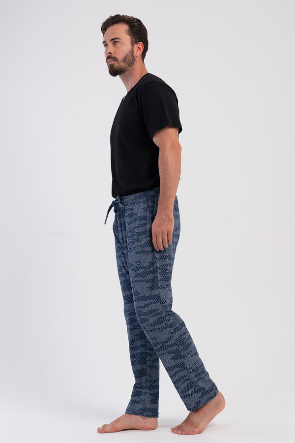 ERKEK XXL TEK ALT PIJAMA SUPREM 503164 - Vienetta1.GrupY.LACIVERT