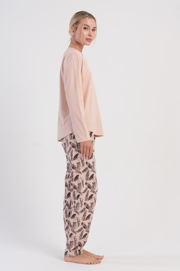 KADIN XXL PIJAMA TAKIM SUPREM 503170 - Vienetta1.GrupY.LACIVERT