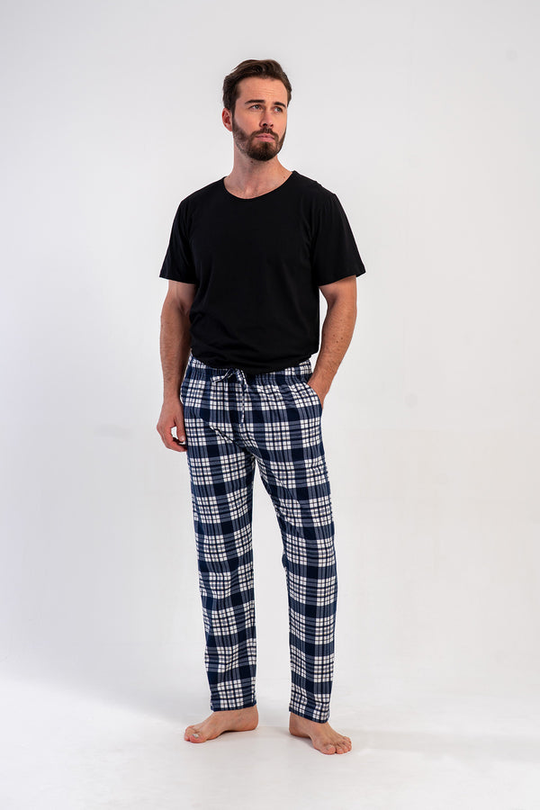 ERKEK XXL TEK ALT PIJAMA SUPREM 503178 - VienettaY.LACIVERT2XL