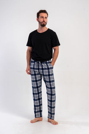 ERKEK XXL TEK ALT PIJAMA SUPREM 503178 - Vienetta1.GrupY.LACIVERT