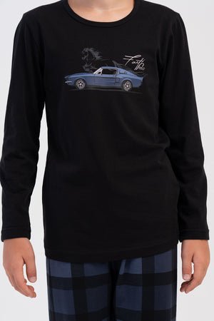 Kids' Boy Supreme Lera O Neck Pyjama Set