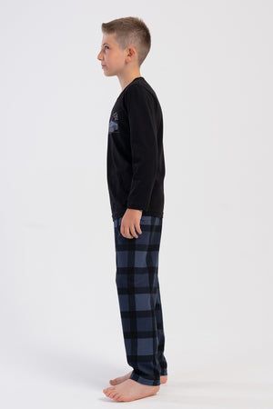 Kids' Boy Supreme Lera O Neck Pyjama Set