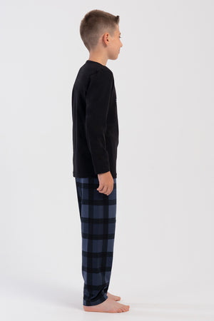 Kids' Boy Supreme Lera O Neck Pyjama Set