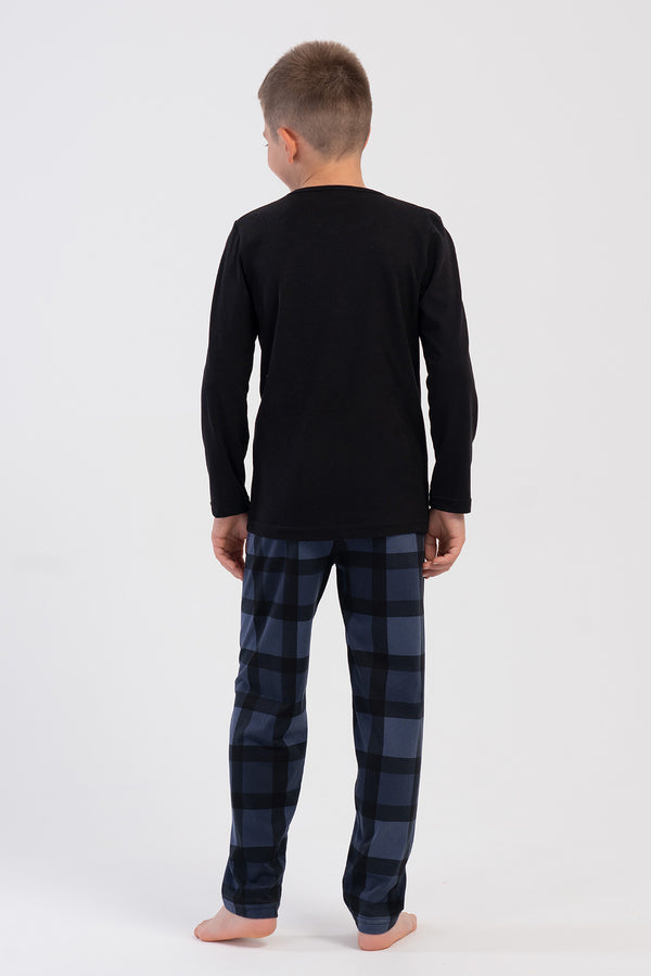 Kids' Boy Supreme Lera O Neck Pyjama Set