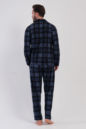 ERKEK XXL PIJAMA TAKIM SUPREM 503185 - VienettaY.LACIVERT1XL