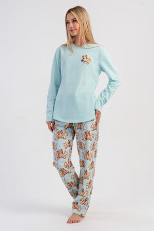 KADIN PIJAMA TAKIM 2IPLIK 503190 - Vienetta1.GrupA.YESIL