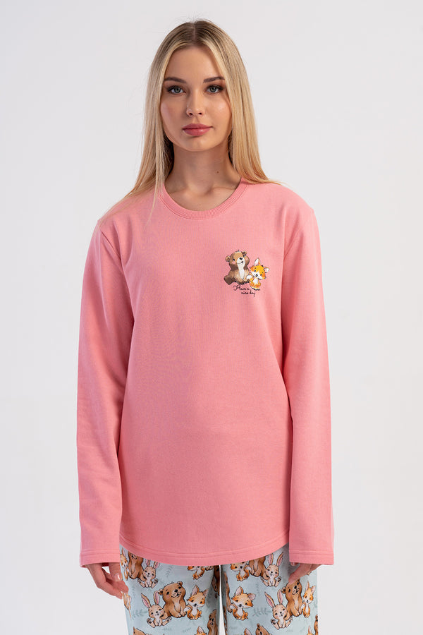 KADIN PIJAMA TAKIM 2IPLIK 503190 - Vienetta1.GrupA.YESIL