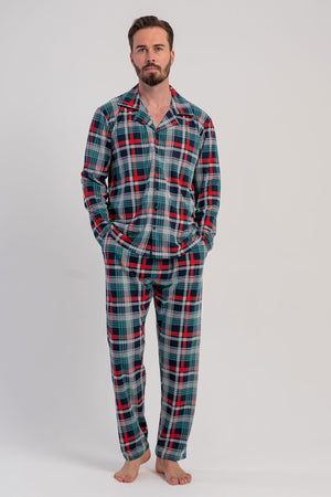 ERKEK PIJAMA TAKIM SUPREM 503226 - VienettaLACIVERTL