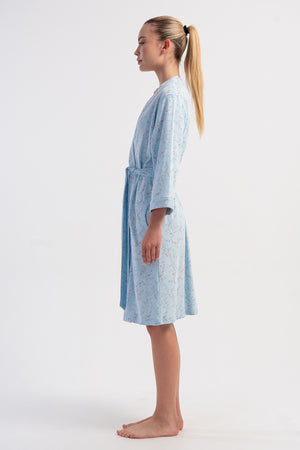 KADIN INTERLOK 3/4KOL CEPLI SABAHLIK - Vienetta1.GrupMAVI