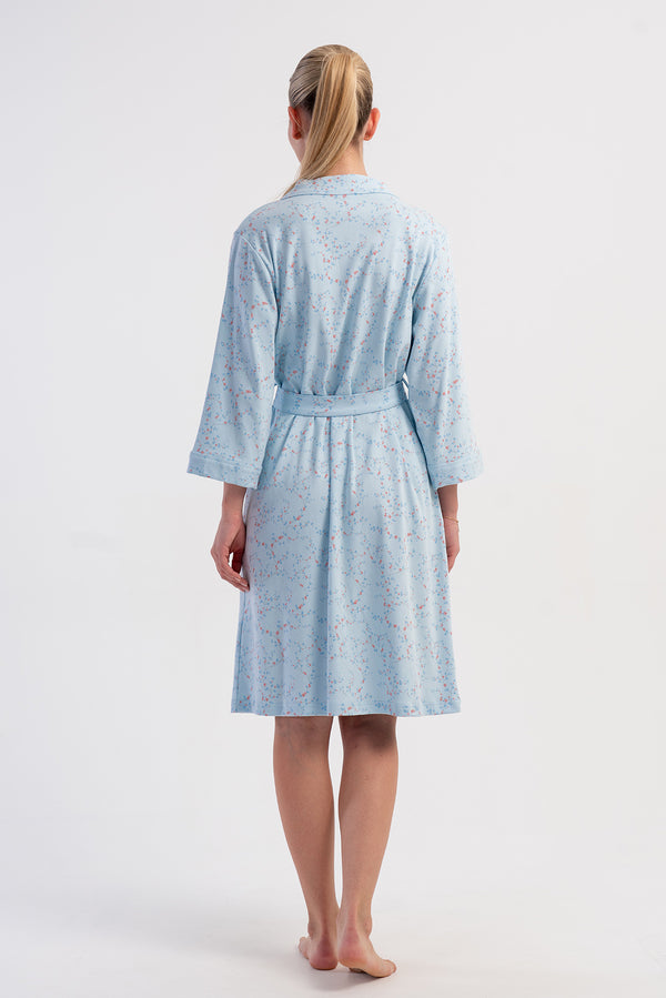 KADIN INTERLOK 3/4KOL CEPLI SABAHLIK - Vienetta1.GrupMAVI