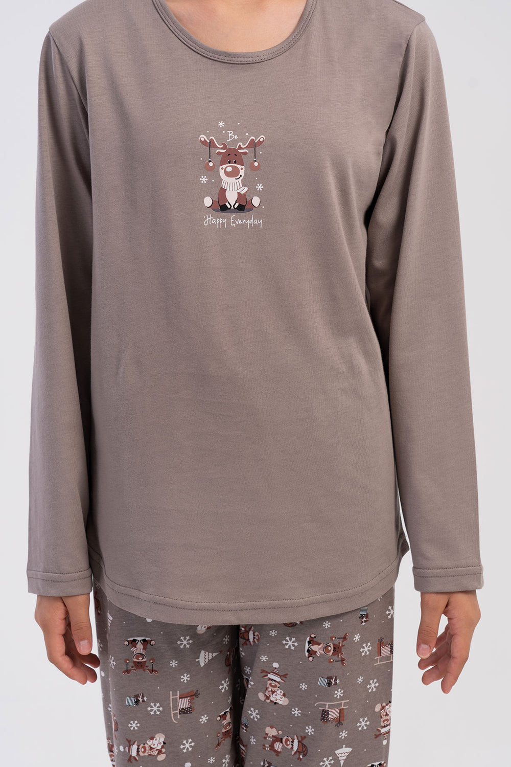 KIZ COCUK PIJAMA TAKIM SUPREM 503271 - Vienetta1.GrupBEJ