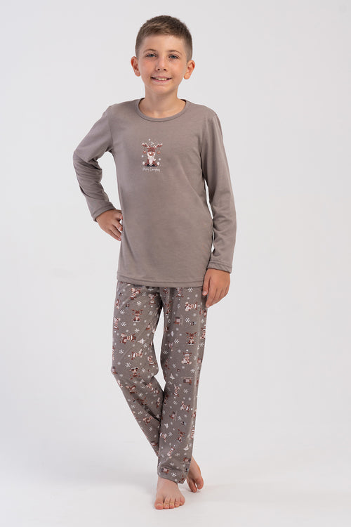 Kids' Boy Supreme Noma O Neck Pyjama Set