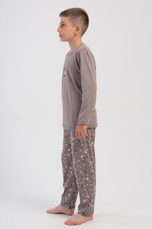 Kids' Boy Supreme Noma O Neck Pyjama Set