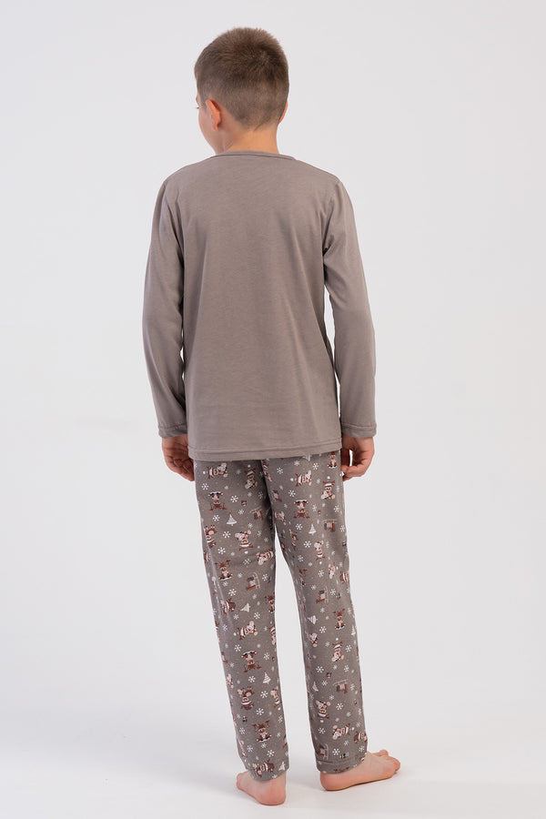 Kids' Boy Supreme Noma O Neck Pyjama Set