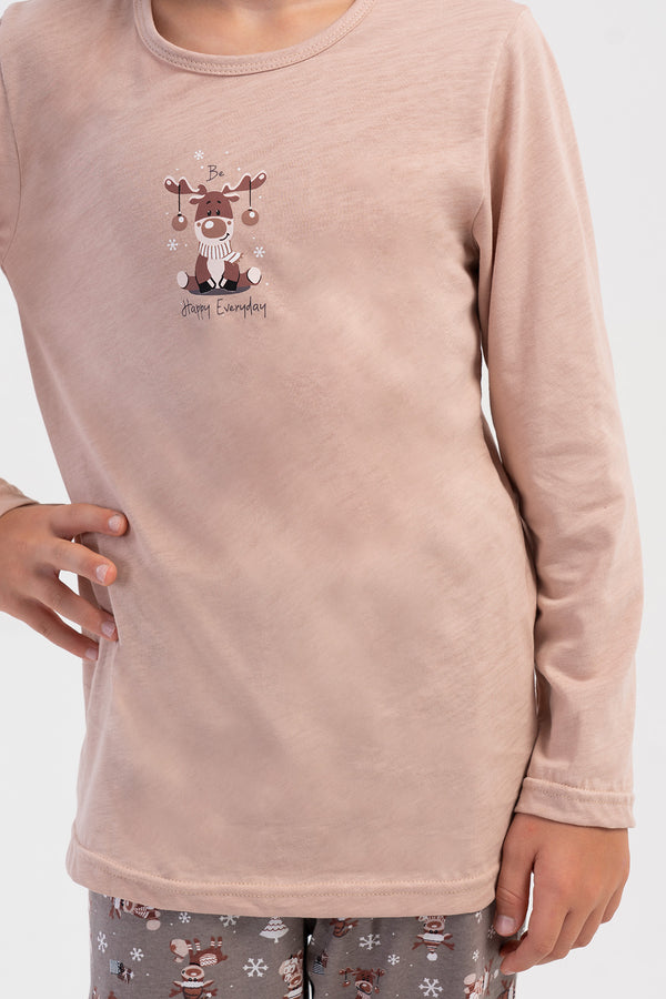 Kids' Boy Supreme Noma O Neck Pyjama Set