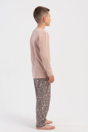 Kids' Boy Supreme Noma O Neck Pyjama Set