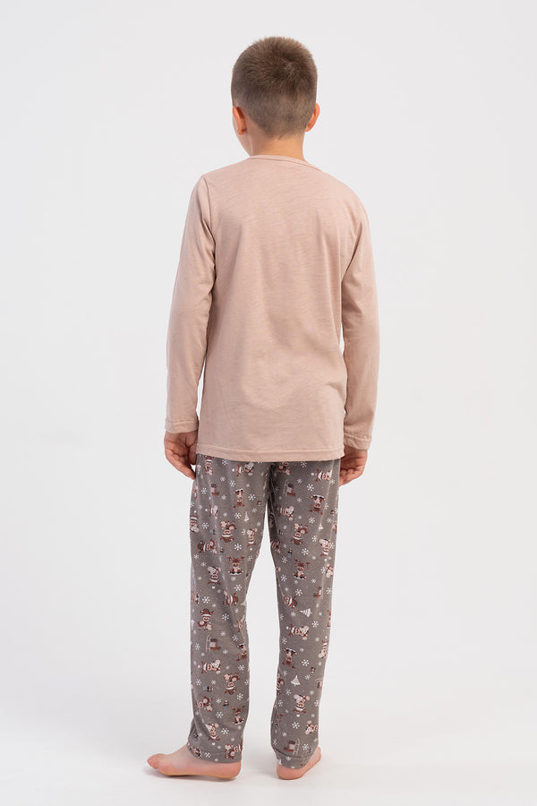 Kids' Boy Supreme Noma O Neck Pyjama Set