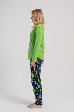 Woman Supreme Meby Long Sleeve Pyjama Set - Vienetta1.Grup16 - 0235TCX