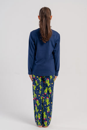 Kids' Girls Supreme Christmas Pari O Neck Pyjama Set