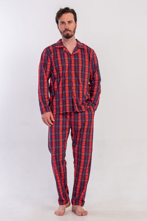 ERKEK PIJAMA TAKIM SUPREM 503286 - VienettaBORDOS