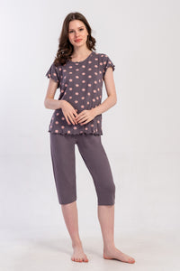 KADIN KAPRI TAKIM VIENETTA VISCOSE 503288