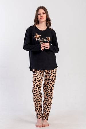 KADIN XXL PIJAMA TAKIM SUPREM 503298 - VienettaSIYAH2XL