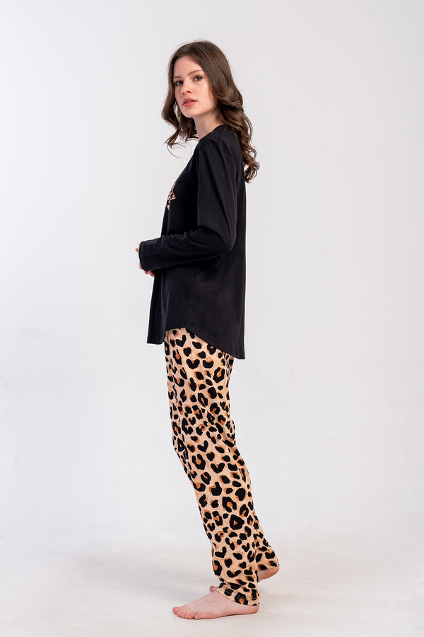 KADIN XXL PIJAMA TAKIM SUPREM 503298 - Vienetta1.GrupBEJ