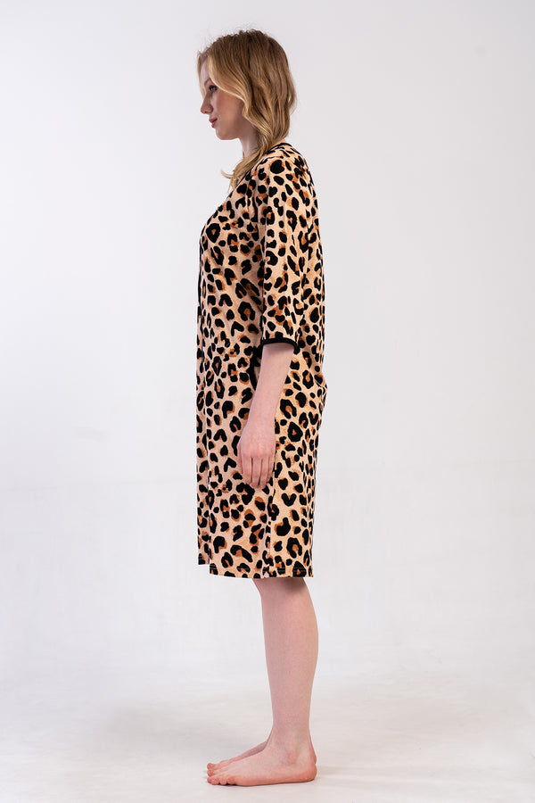 Woman Supreme Leopard Home Dress