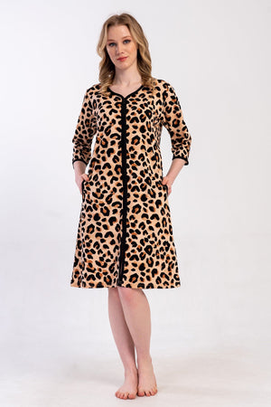 KADIN XXL EV ELBISESI SUPREM 503301 - Vienetta1.GrupSIYAH