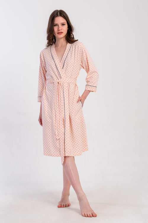 Woman Supreme Nisa Poor Sleeve Dressing Gown