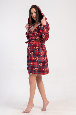 KADIN SABAHLIK 2IPLIK 503320 - Vienetta1.GrupYENI KIRMIZI